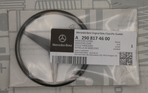 Original Mercedes-Benz Stern hinten in schwarz. AMG-GT W290 5