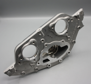 Original Mercedes-Benz Stirnwanddeckel, Zylinderkopf und Nockenwellengehäuse vorn. OM271 5