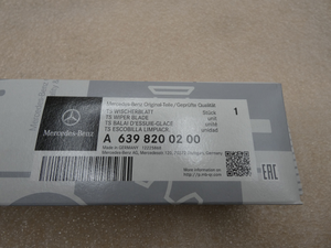 Original Mercedes-Benz Wischerblatt-Satz-vorne Viano W639 3