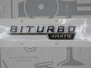 Original Mercedes-Benz Typenzeichen Kotflügel links. AMG C43 W205, AMG C, GLC C43 W253 1