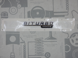 Original Mercedes-Benz Typenzeichen Kotflügel links. AMG C43 W205, AMG C, GLC C43 W253 4