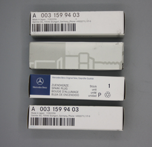 Original Mercedes-Benz Zündkerzen-Satz (4 Stück) C-Klasse, CLK, E-Klasse OM112, OM113 2