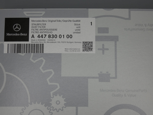 Original Mercedes-Benz Staubfilter V-Klasse W447 6