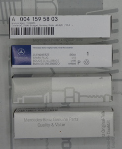 Original Mercedes-Benz Zündkerzen-Satz (4 Stück). OM271 1