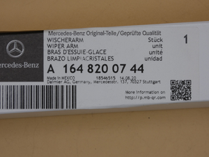 Original Mercedes-Benz Wischerarm hinten. ML/GLE W164, W166 2