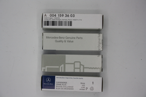 Original Mercedes-Benz Zündkerze (4 Stück) OM266, A,B-Klasse 1