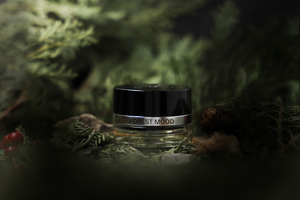 Duftflakon mit schwarzem Deckel und Mercedes-Benz Logo 3