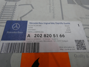 Original Mercedes-Benz Rückleuchtenglas links. C-Klasse W202 5