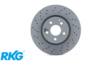 Original Mercedes-Benz Bremsscheiben-Satz (2 Stück). C-Klasse W204, E-Klasse W207, W212-1 1