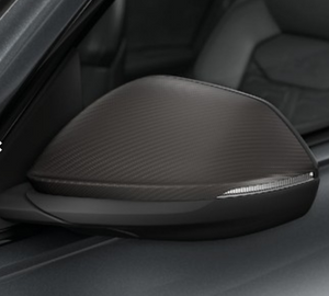 Außenspiegelgehäuse Carbon matt für Fahrzeuge mit Audi side assist, rechts-2 1