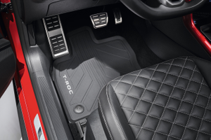 Volkswagen Original Allwettermatten für den VW T-Roc (vorn, schwarz)-3 2