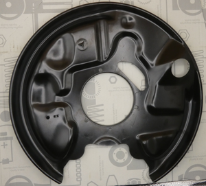 Original Mercedes-Benz Schutzblech links, Bremse hinten. W124, R129, W202, W208, W210-3 2