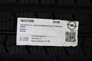 Herstellerteilenummer 5