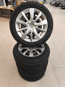 Winterkompletträder 4 Stück Opel Corsa F 195/55R16 87H Semperit Winter Reifen 9836179080-1 1