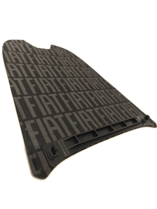 Original Fiat 600 Mittelkonsole Tunnelabdeckung Faltabdeckung schwarz/weiß 50291115-4 4