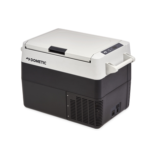 DOMETIC CoolFreeze CFF 45, tragbare elektrische Kompressor-Kühlbox, 38 Liter, 12/24 V und 230 V für Auto, Lkw, Boot, Reisemobil und Steckdose, Grau-2 2