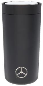 Schwarzer to go Becher mit Mercedes-Benz Logo 1