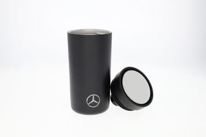 Schwarzer to go Becher mit Mercedes-Benz Logo 3
