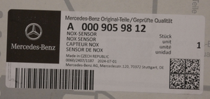 Original Mercedes-Benz NOX-Sensor Sprinter W907, W910-5 5