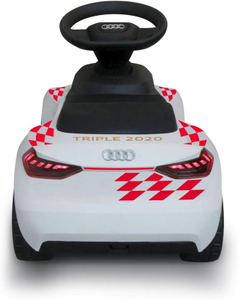 Audi Junior Quattro Rutschauto Bobbycar Kinderfahrzeug FC Bayern München Design, weiß-2 2