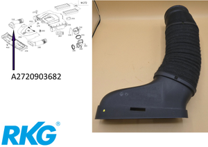 Original Mercedes-Benz Luftansaugschlauch rechts. C-Klasse W204, E-Klasse W212-1 1