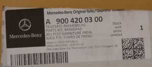 Original Mercedes-Benz Bremsklötze vorne Sprinter W902, 903, 906-6 6