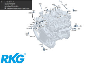 Original Mercedes-Benz Glühkerze, Keramikausführung M10. OM 642-1 1
