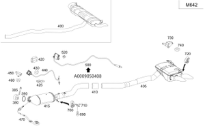 Original Mercedes-Benz Russpartikelsensor OM642-2 1