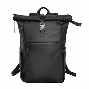 Rollup-Rucksack SIMPLE Schwarz-1 1