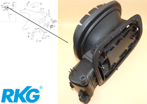 Original Mercedes-Benz Tankeinfüllmulde. S-Klasse W222-1 1