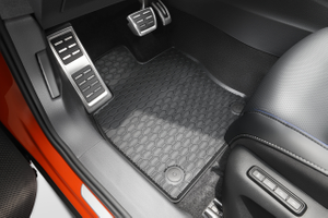 Volkswagen Gummifußmatten „Plus“ – vorne & hinten, Schwarz (VW Tiguan, LHD)-3 3