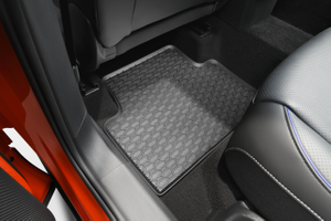 Volkswagen Gummifußmatten „Plus“ – vorne & hinten, Schwarz (VW Tiguan, LHD)-4 4