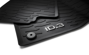 Volkswagen Original Allwetterfußmatten „Plus“ – 5er-Set vorne und hinten, Titanschwarz – VW ID.3-1 1