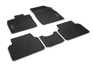 Volkswagen Original Allwetterfußmatten „Plus“ – 5er-Set vorne und hinten, Titanschwarz – VW ID.3-2 2