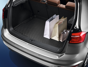 Volkswagen Original Gepäckraumeinlage – variabler Ladeboden (obere Position) – VW Golf Sportsvan-1 1