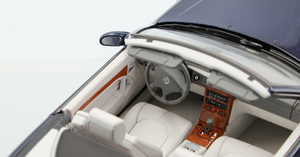 Modellauto Mercedes-Benz Azuritblau, von oben 4