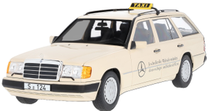 Modellauto Taxi - Mercedes-Benz 300 D T-Modell S 124-6 1