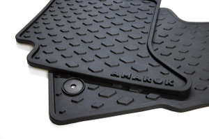 Gummifußmatten vorne und hinten, Premium Allwetter mit Amarok Branding-2 2