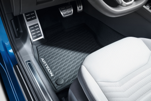 Allwetterfußmatten vorne, Titanschwarz, Volkswagen Original Zubehör Für Arteon-1 1