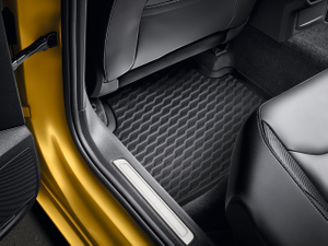 Allwetterfußmatten hinten, Titanschwarz, Volkswagen Original Zubehör Arteon-1 1