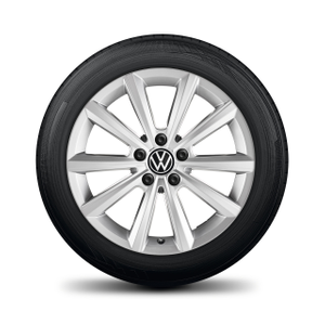 Volkswagen Leichtmetallfelge „Merano“ 16 Zoll – Brillantsilber-1 1