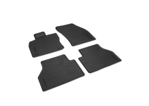 Volkswagen Allwetter-Fußmatten – Caddy 5 (SB), 4-teilig, schwarz mit CADDY Schriftzug-1 1