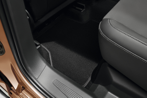 Volkswagen Fußmatten Plus-Qualität (4-teilig) – Schwarz, Textil-3 3