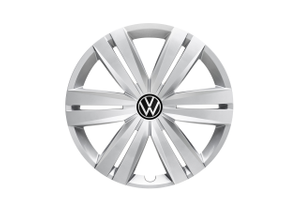 Volkswagen Radzierblende 16 Zoll – Brillantsilber, Doppelspeichen-Design-1 1