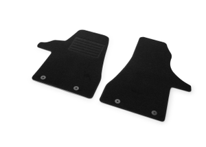 Original VW Textilfußmatten Plus, 2-teilig (vorn), T6.1 Facelift-1 1