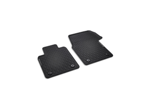 Volkswagen Original Allwettermatten Premium – T7 Multivan, 2-teilig vorn, mit Bulli-Schriftzug-1 1