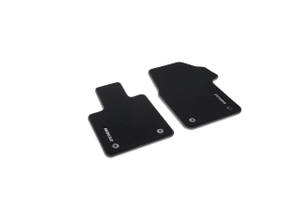 Volkswagen Original Premium Velours Fußmatten – T7 Multivan, 2-teilig vorn, mit Bulli-Schriftzug-1 1