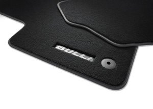 Volkswagen Original Premium Velours Fußmatten – T7 Multivan, 2-teilig vorn, mit Bulli-Schriftzug-2 2