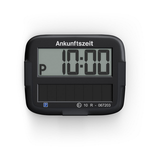 Park Micro Solar, schwarz - Needit solarbetriebene elektronische Parkscheibe-5 4