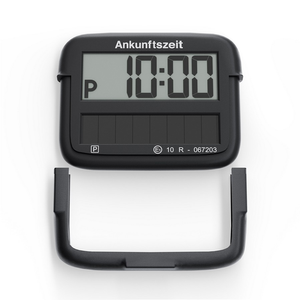 Park Micro Solar, schwarz - Needit solarbetriebene elektronische Parkscheibe-3 2